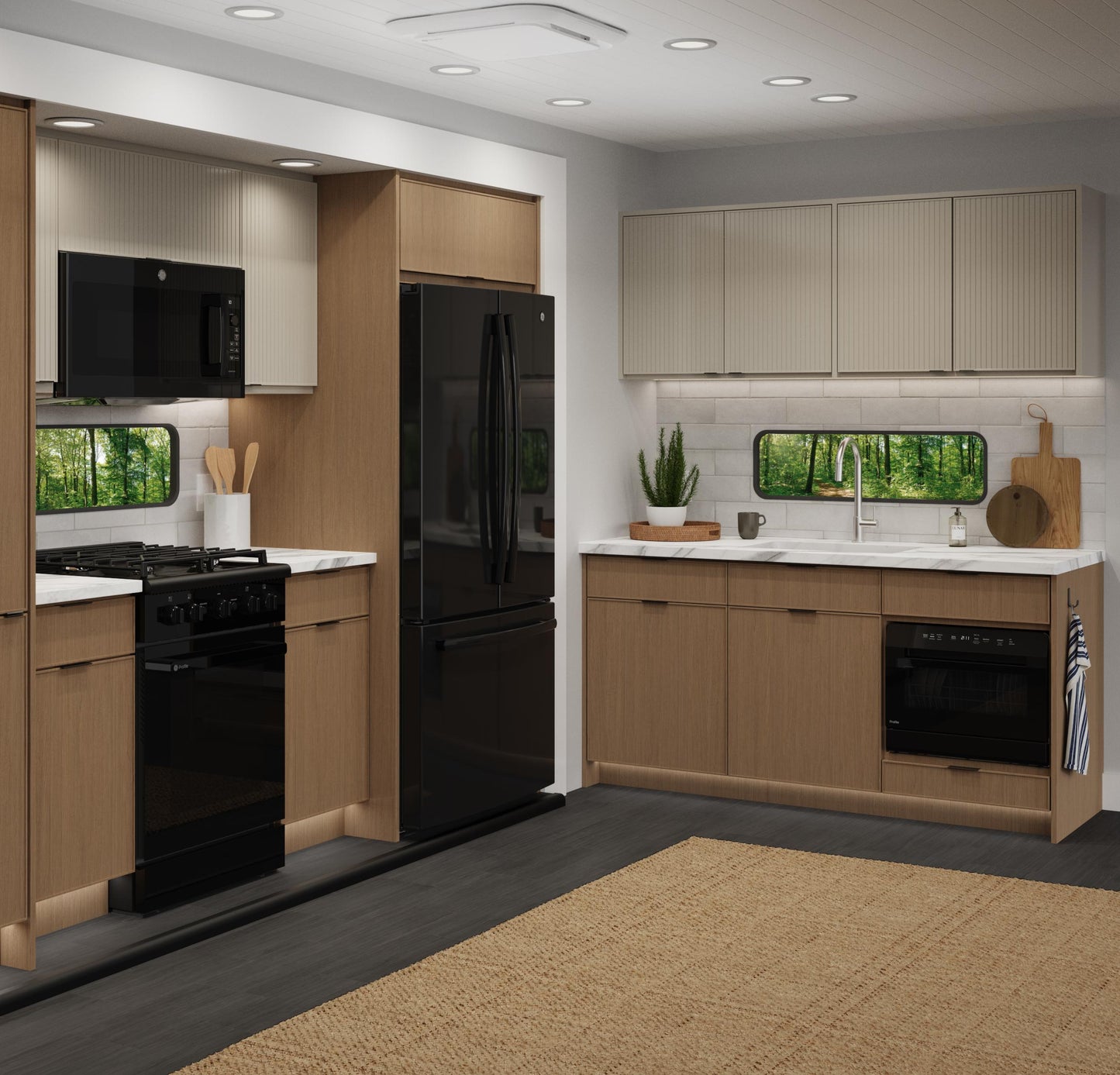 PZF560HGWBB GE Profile™ ENERGY STAR® Smart Compact Dishwasher for Countertop or Built-In