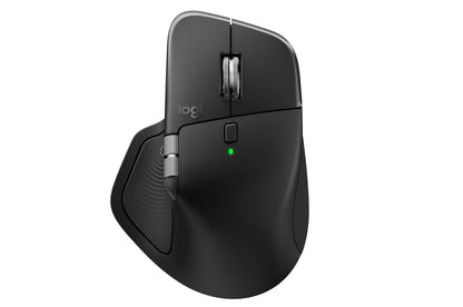 Lg 910007560 Logitech MX Master 4, Ergonomic Wireless Mouse with Advanced Performance Haptic Feedback, Ultra-Fast Scrolling, USB-C Charging, Bluetooth, Windows, MacOS - black