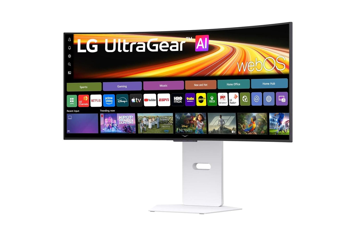 Lg 34GX90SBW 34 Inch UltraGear™ GX9s, OLED WQHD 240Hz 0.03ms G-Sync Compatible Gaming Monitor with webOS