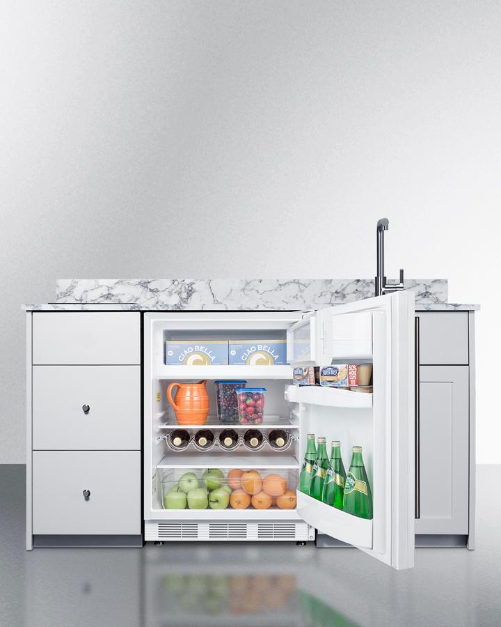 Summit CALDERAWH33I Turnkey Caldera Kitchen, ADA-compliant