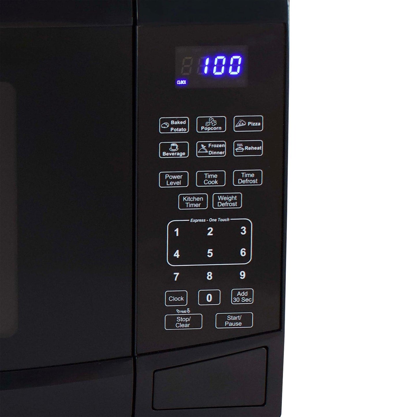 MT09V1B Avanti 0.9 Cu. Ft. Microwave Oven, Digital - Black