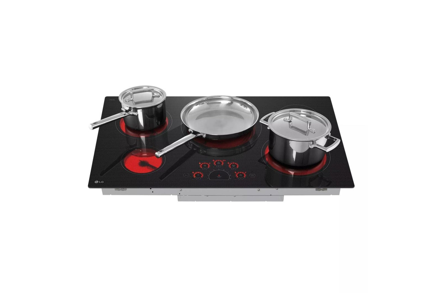 Lg LCE3610SBE 36" Radiant Cooktop, 5 Burner, Black, ENERGY STAR