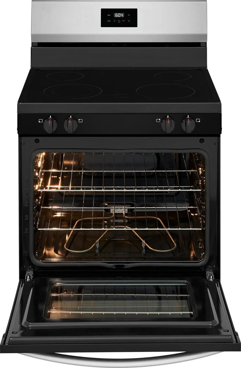 Frigidaire FCRE3050BS 30" Rear Control Electric Range