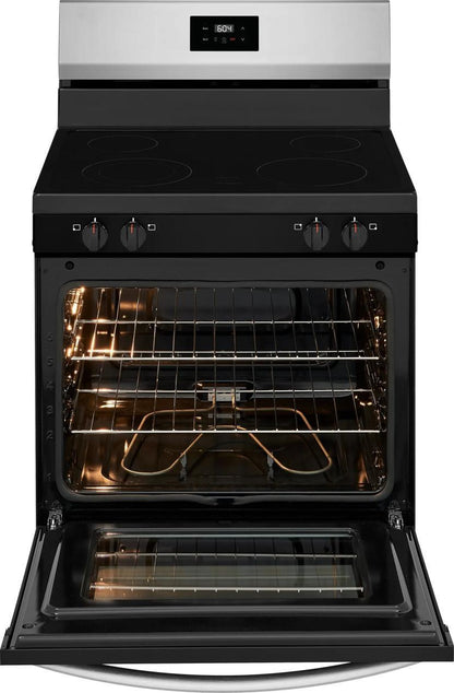 Frigidaire FCRE3050BS 30" Rear Control Electric Range
