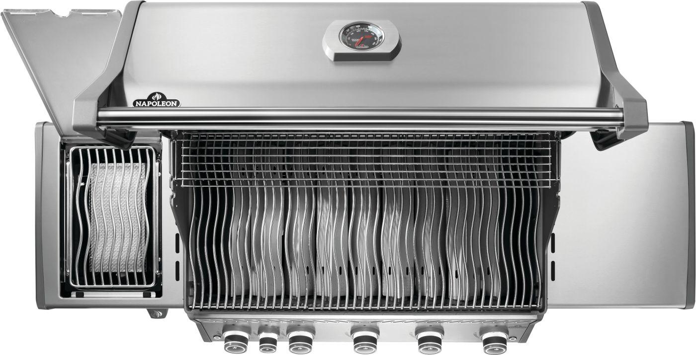 Napoleon Bbq RP625SIBNSS2 Rogue PRO 625 SIB with Infrared Side Burner , Natural Gas, Stainless Steel