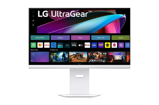 Lg 32G810SAW 32 Inch UltraGear™ IPS 4K UHD 144Hz 1ms G-sync Compatible HDR 400 AI Smart Gaming Monitor with webOS
