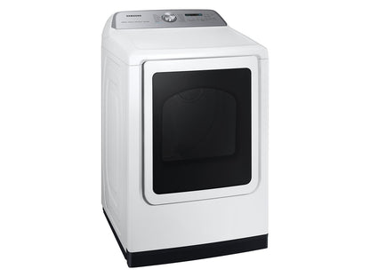 Samsung DVG55CG7100W Top Load Gas Dryer Steam Sanitize+  Sensor Dry  7.4 cu.ft.