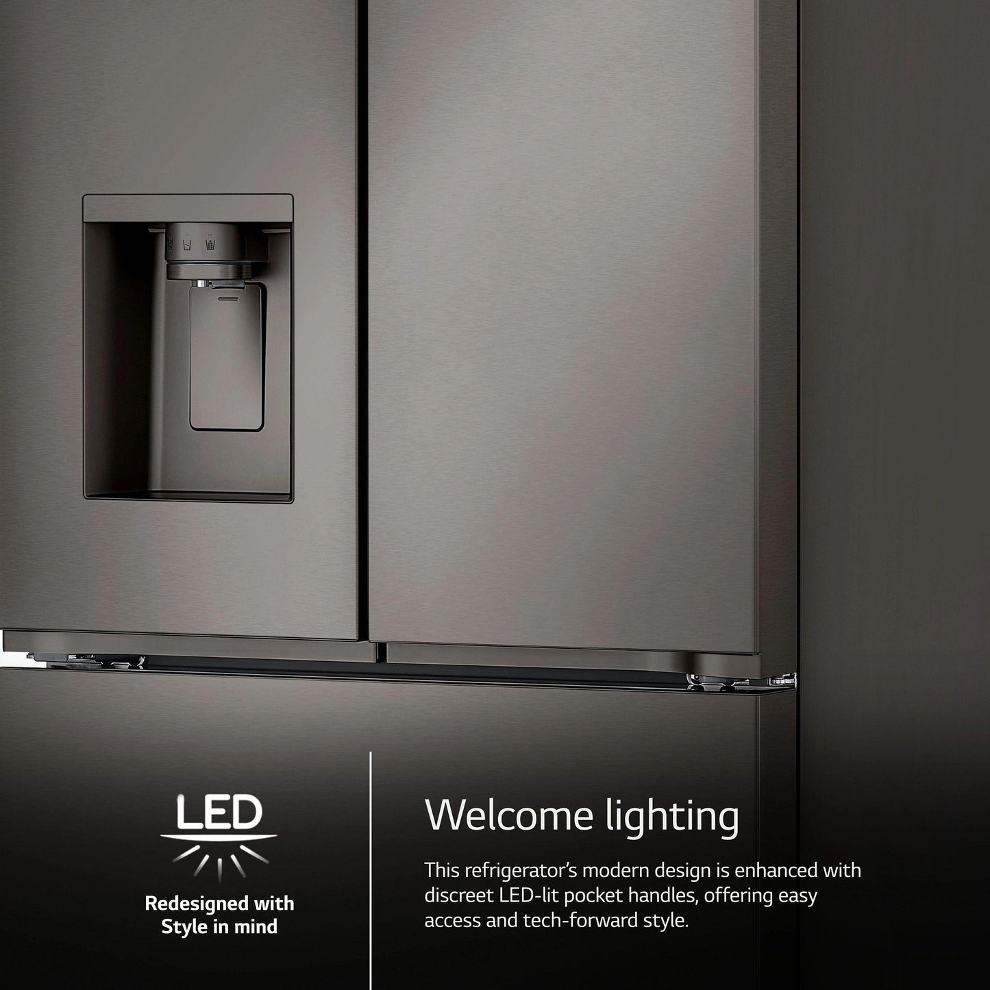 Lg 31 cu. ft. Smart Standard-Depth MAX™ French Door Refrigerator with Four Types of Ice