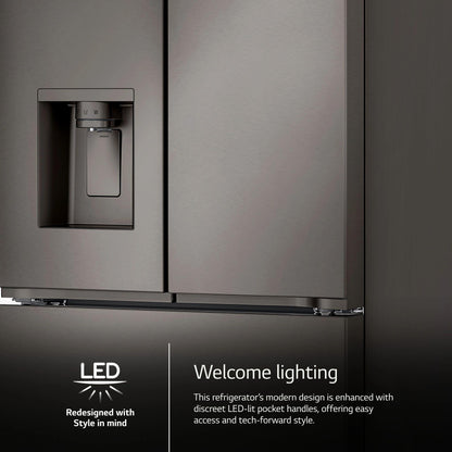 Lg 31 cu. ft. Smart Standard-Depth MAX™ French Door Refrigerator with Four Types of Ice
