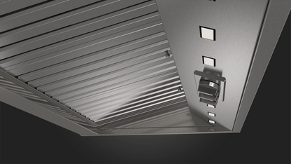 48" PRO CHIMNEY HOOD