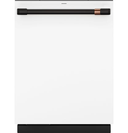 Cafe CDT888P4VW2 CAF(EBACK)™ CustomFit ENERGY STAR Stainless Interior Smart Dishwasher with Ultra Wash Top Rack and Dual Convection Ultra Dry, LED Lights, 39 dBA