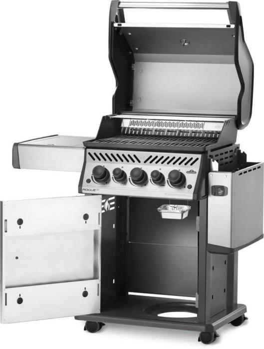 Napoleon Bbq RSE425RSIBNSS1 Rogue SE 425 RSIB with Infrared Side and Rear Burner , Natural Gas, Stainless Steel