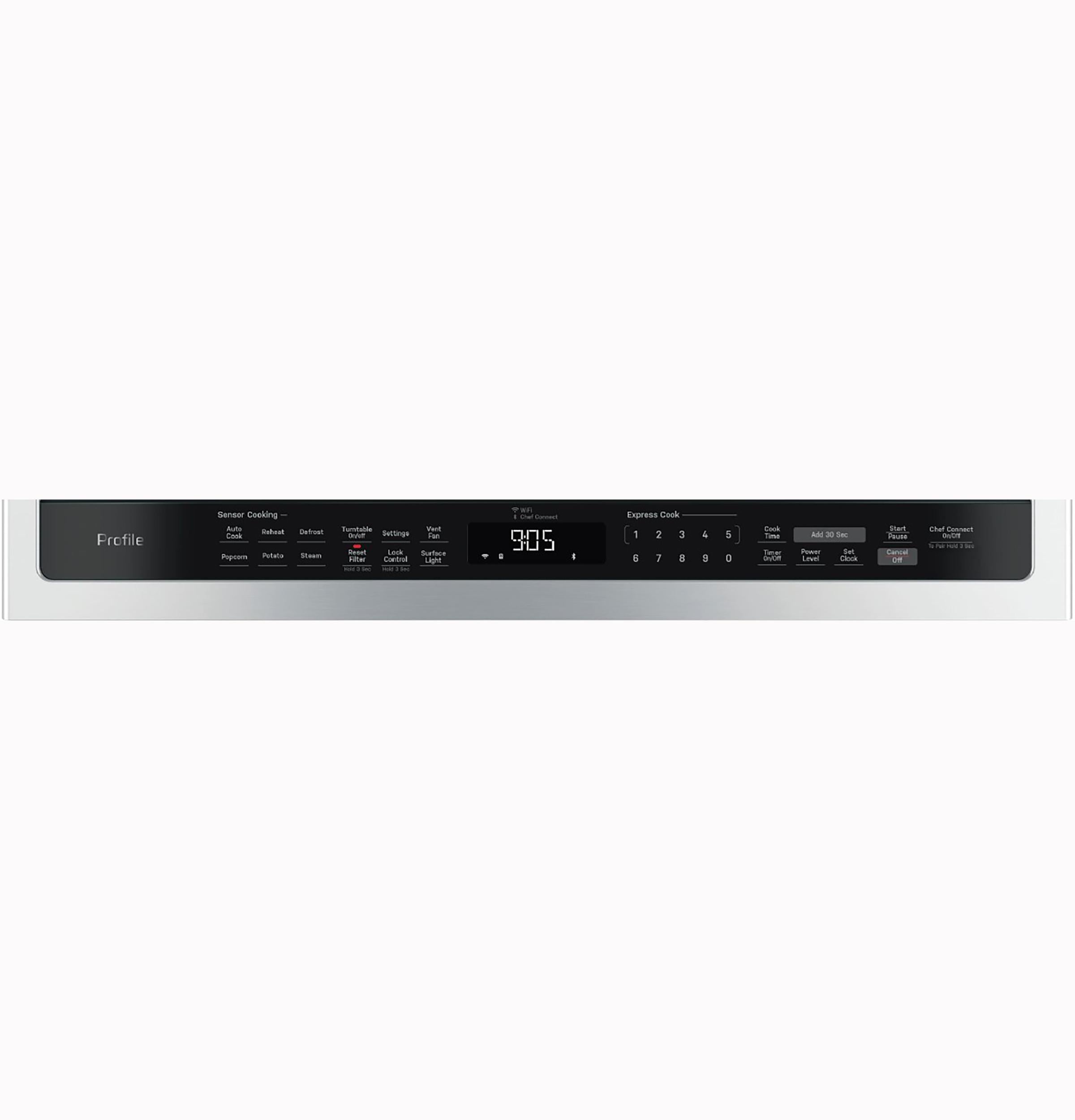 PVM9005RYSS GE Profile™ 2.1 Cu. Ft. Over-the-Range Sensor Microwave Oven