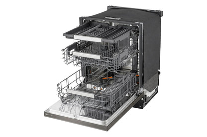 Lg LDNPH753D Smart FlushFit™ Top Control Dishwasher with 1-Hour Wash & Dry, QuadWash® Pro, TrueSteam® and Dynamic Heat Dry™ w/AutoVent Dry™