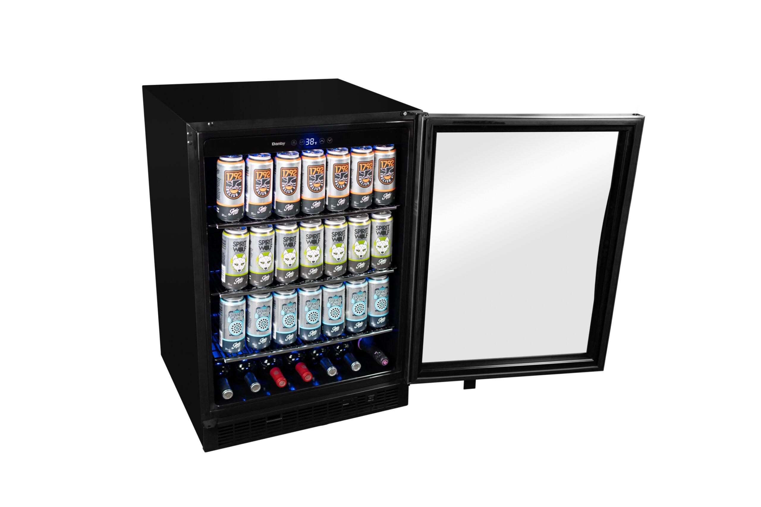 Danby 5.7 cu. ft. Built-in Beverage Center in Stainless Steel