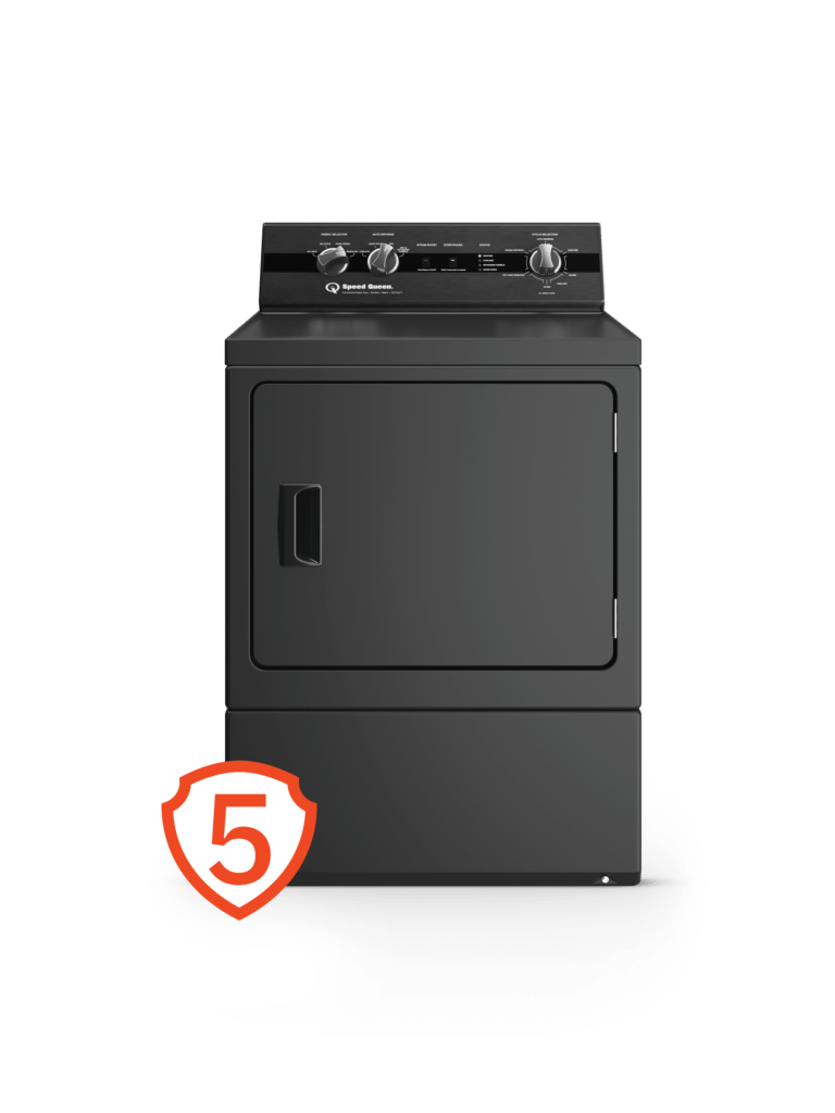 Speed Queen DC5004BE DC5 Sanitizing Electric Dryer with Pet Plus™  Extended Tumble  Steam  5-Year Warranty