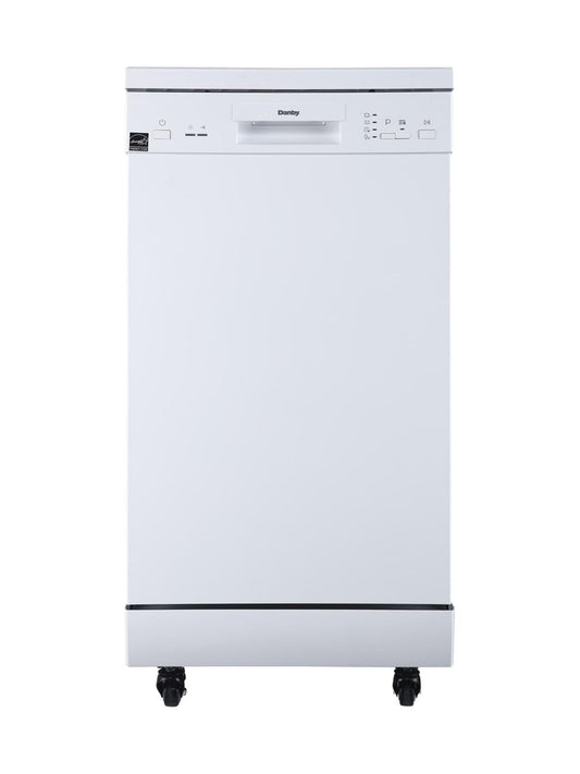 DDW1805EWP Danby 18" Wide Portable Dishwasher in White