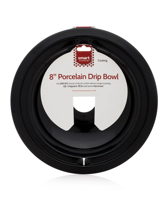 Frigidaire L304431002 8" Black Porcelain Drip Bowl, Fits Specific