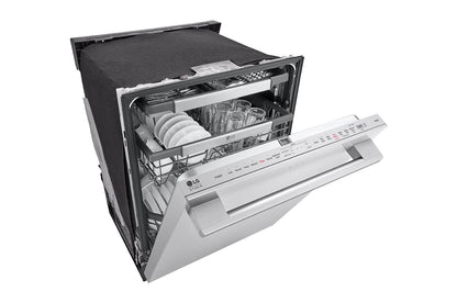 SDWB24S3 LG STUDIO Smart Top Control Dishwasher with 1-Hour Wash & Dry, QuadWash® Pro, TrueSteam® and Dynamic Heat Dry™