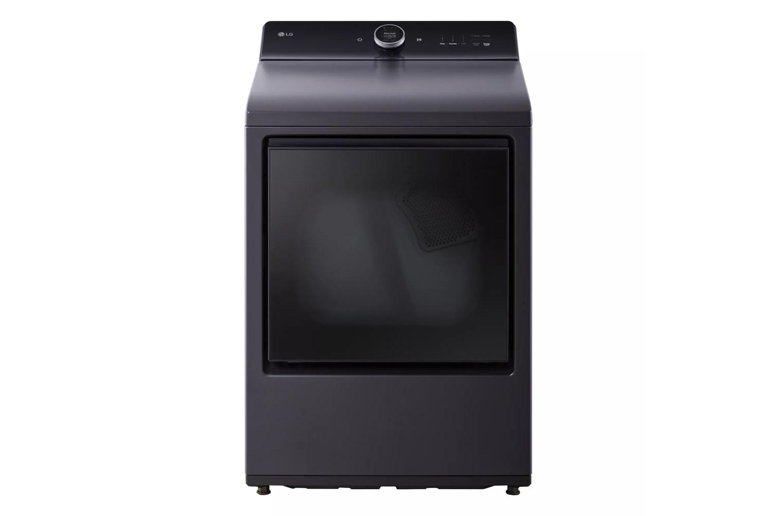 Lg 7.3 cu. ft. Ultra Large Capacity Rear Control Electric Dryer with LG EasyLoad™ Door, AI Sensing and TurboSteam™