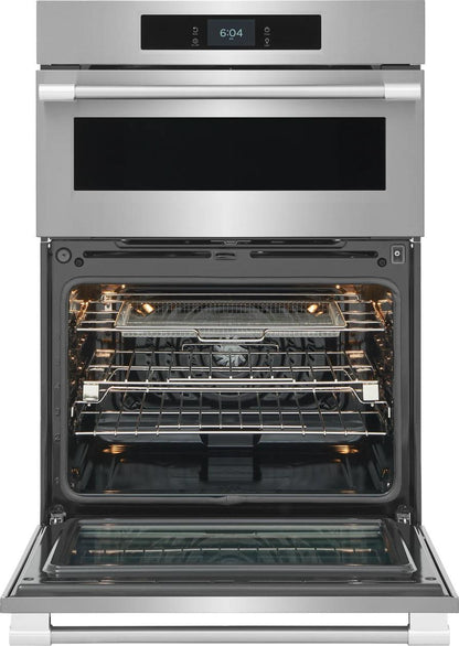 Frigidaire PCWM3085AF 30" Microwave Combination Wall Oven with Stone-Baked Pizza Mode