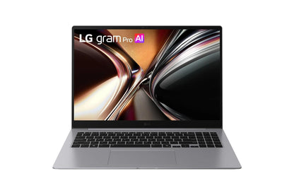 16Z95UGAU76U1 LG gram Pro 16 Inch Copilot+ PC, Windows 11 Home, Lightweight Dual AI Laptop, AMD Ryzen™ AI 7, 16GB RAM, 1TB SSD, Aerominum Silver