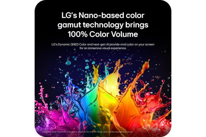 Lg 75QNED75BUA 75 Inch Class LG QNED AI QNED75B Mini LED 4K Smart TV 2026