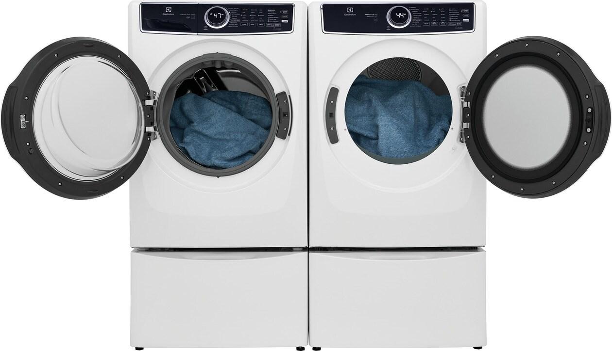 Electrolux ELFE7537AW Front Load Perfect Steam™ Electric Dryer with Predictive Dry™ and Instant Refresh - 8.0 Cu. Ft.