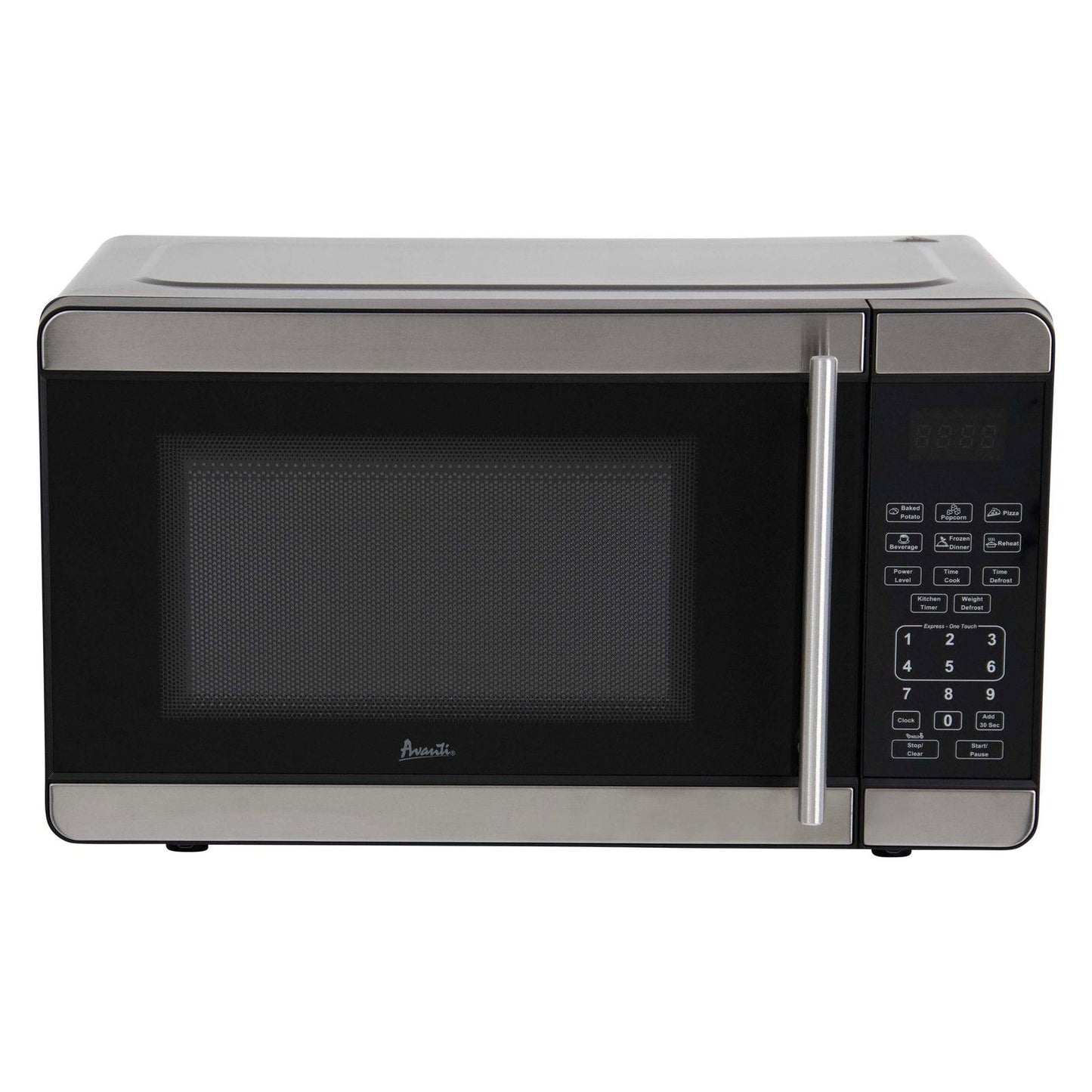 MT7V3S Avanti Countertop Microwave Oven, 0.7 cu. ft. - Stainless Steel