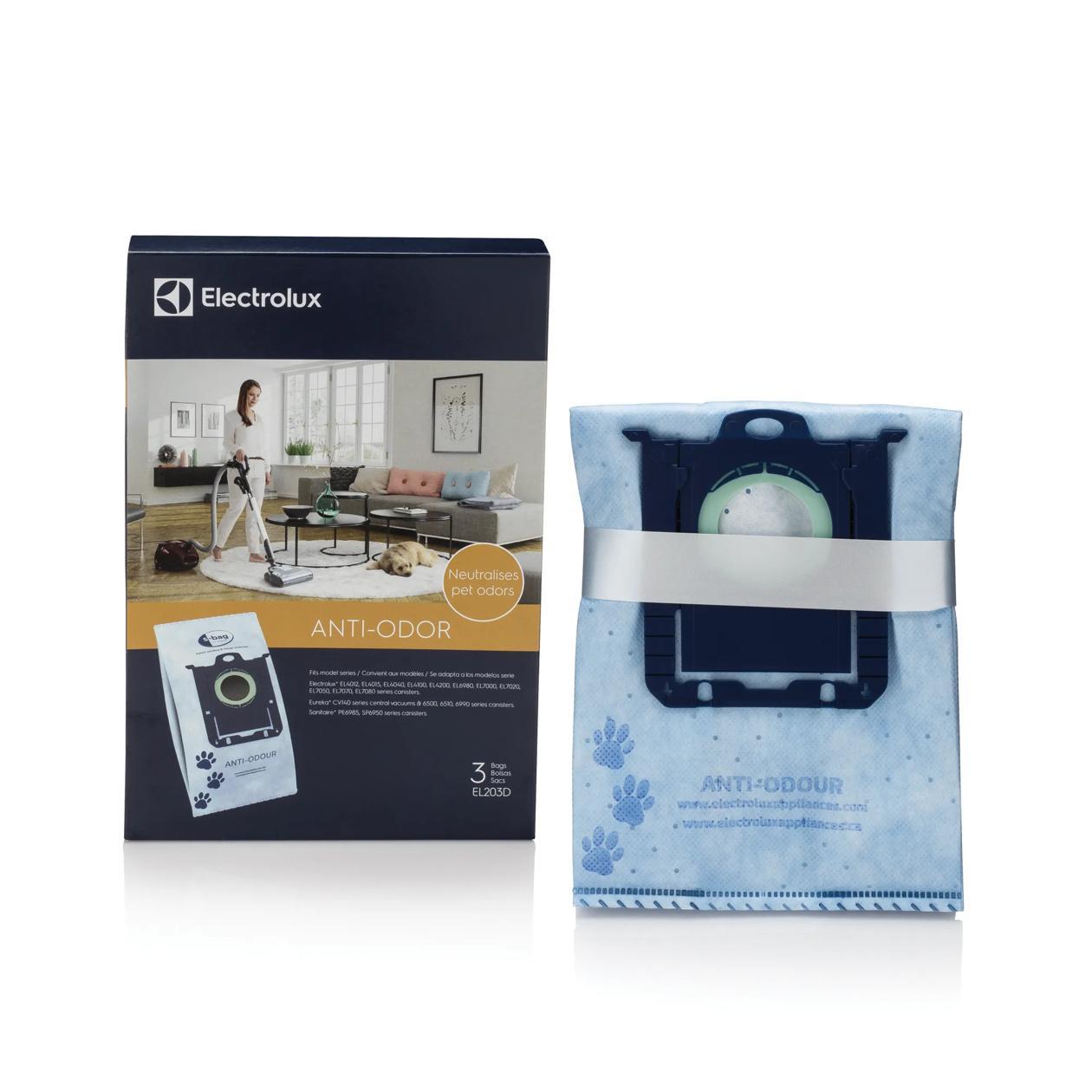 Electrolux EL203D s-Bag Synthetic Pet Anti Allergy Bag Pkg