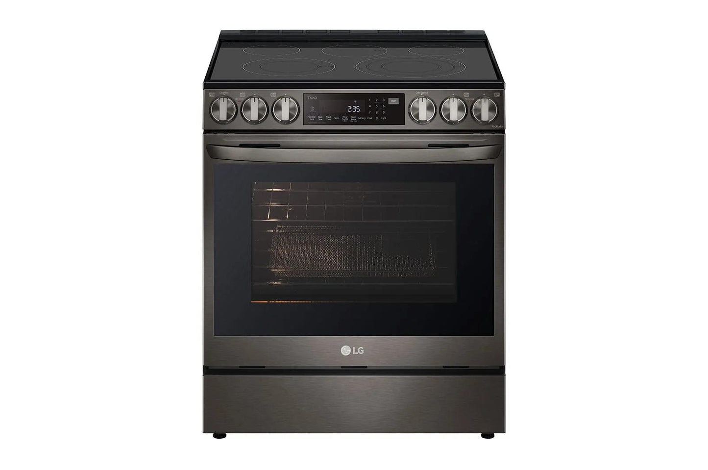 Lg LSEL6335DE 6.3 cu ft. Smart Wi-Fi Enabled ProBake Convection® InstaView® Electric Slide-In Range with Air Fry