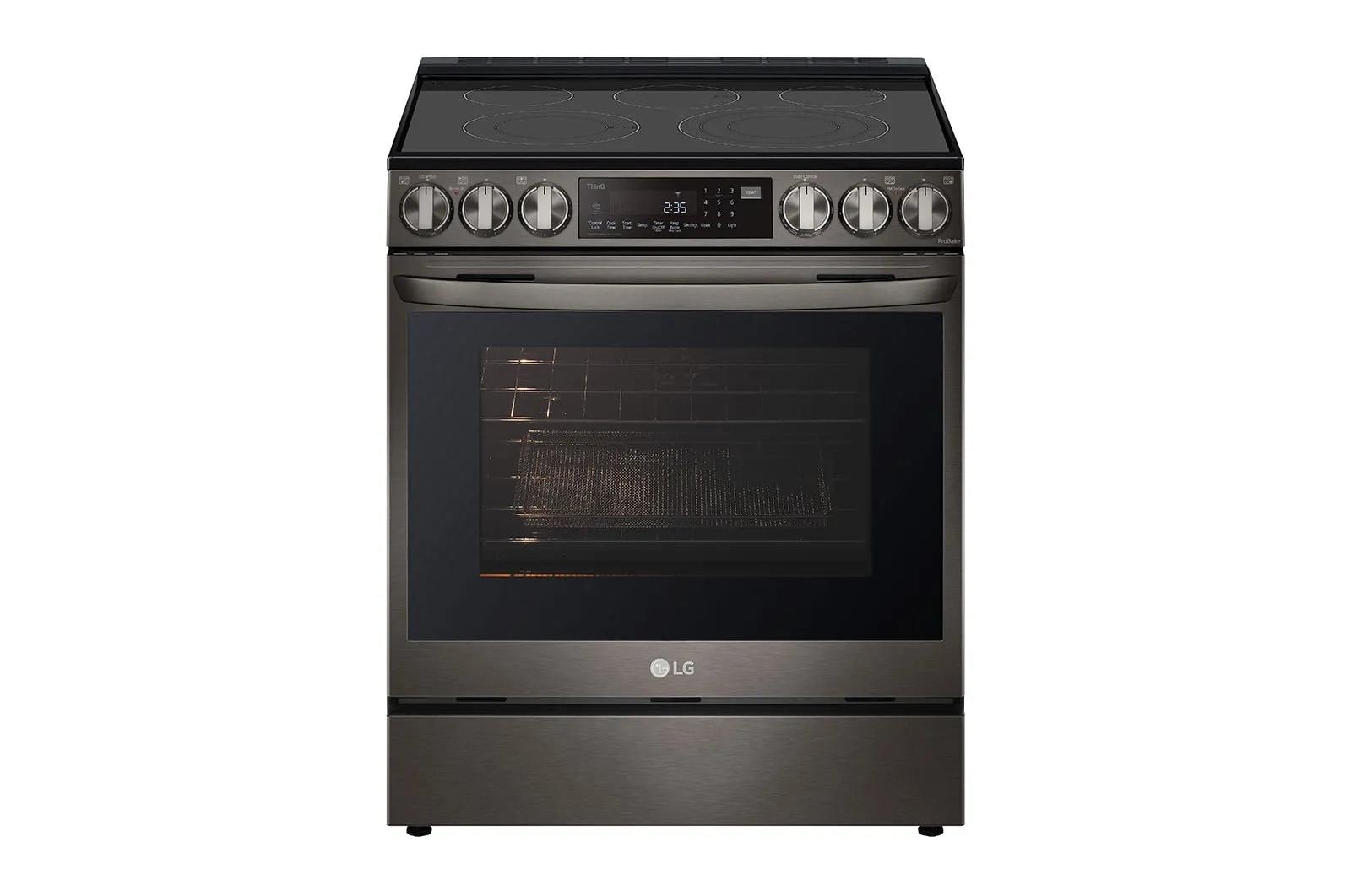 Lg LSEL6335DE 6.3 cu ft. Smart wi-fi Enabled ProBake Convection® InstaView® Electric Slide-In Range with Air Fry