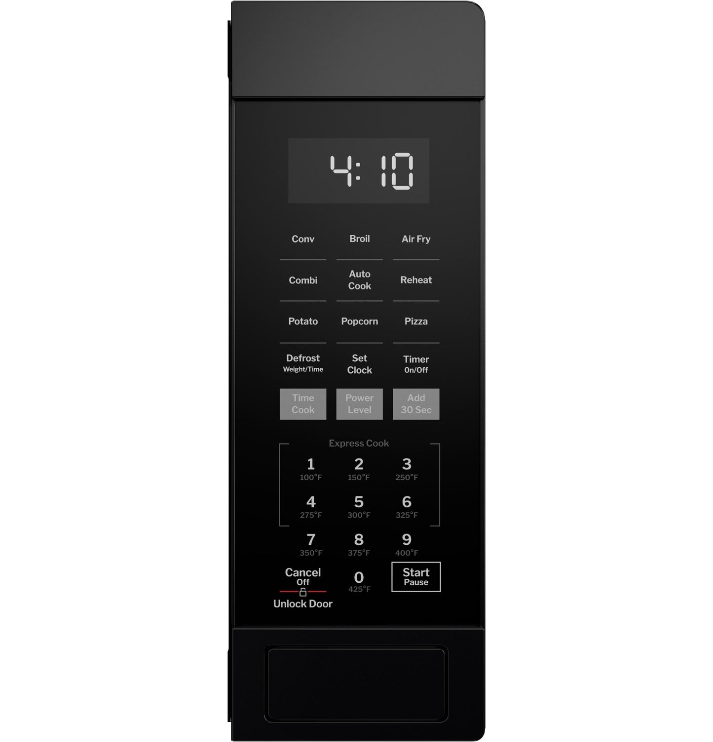 GCST10A1WBB GE® 1.0 Cu. Ft. Capacity Countertop Convection Microwave Oven with Air Fry