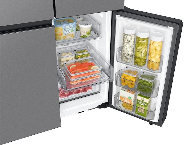 Samsung Bespoke 4-Door Flex™ Refrigerator (29 cu. ft.) with Beverage Center™ in Stainless Steel - (with Customizable Door Panel Colors)