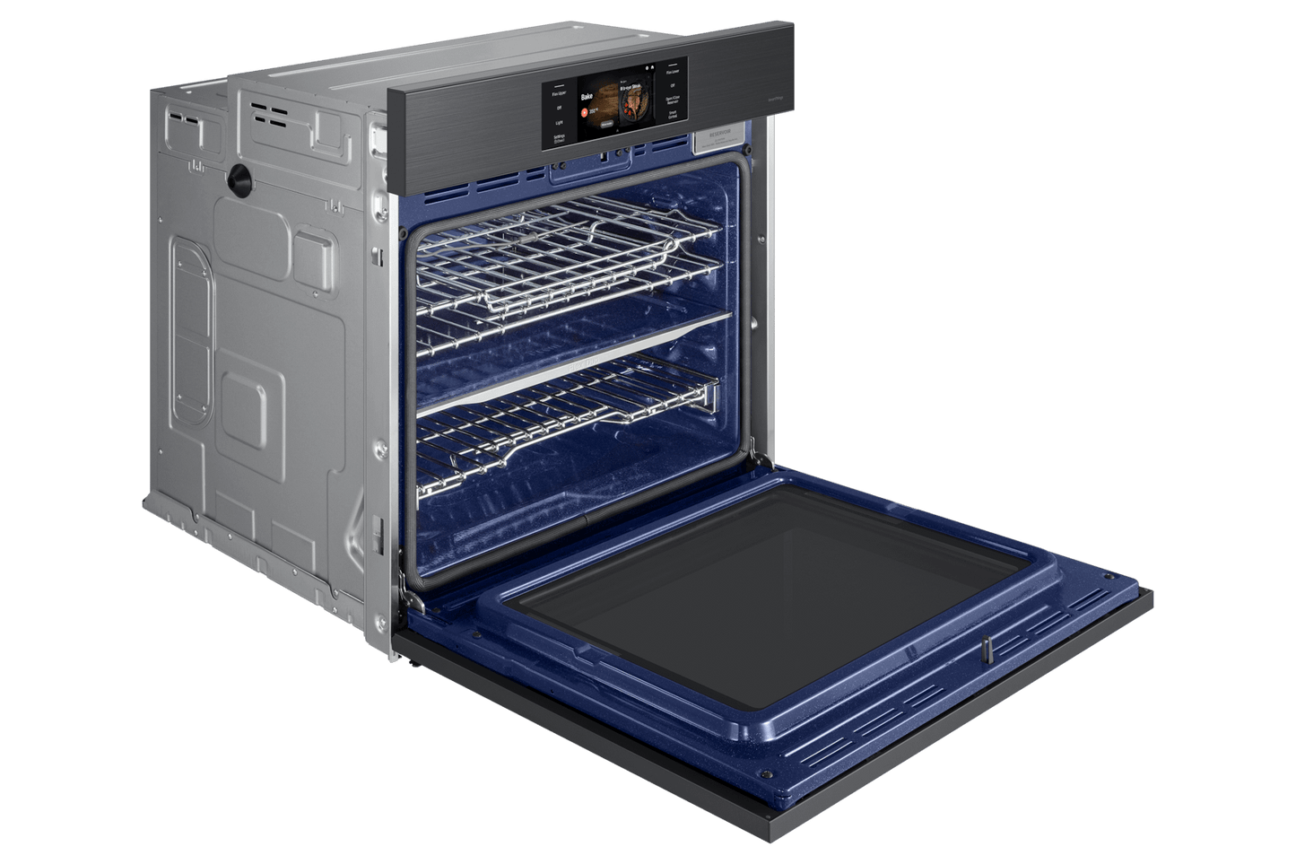 Samsung NV51CG700SMT Bespoke AI Single Wall Oven AI Home 7" LCD Display  AI Pro Cooking™  5.1 cu.ft.