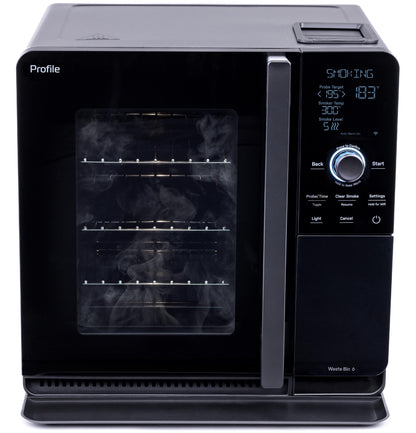 P9SBAAS6VBB GE Profile™ Smart Indoor Pellet Smoker