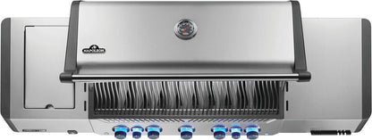 Napoleon Bbq P665VRSIBNSS Prestige 665 RSIB with Infrared Side and Rear Burner , Natural Gas, Stainless Steel