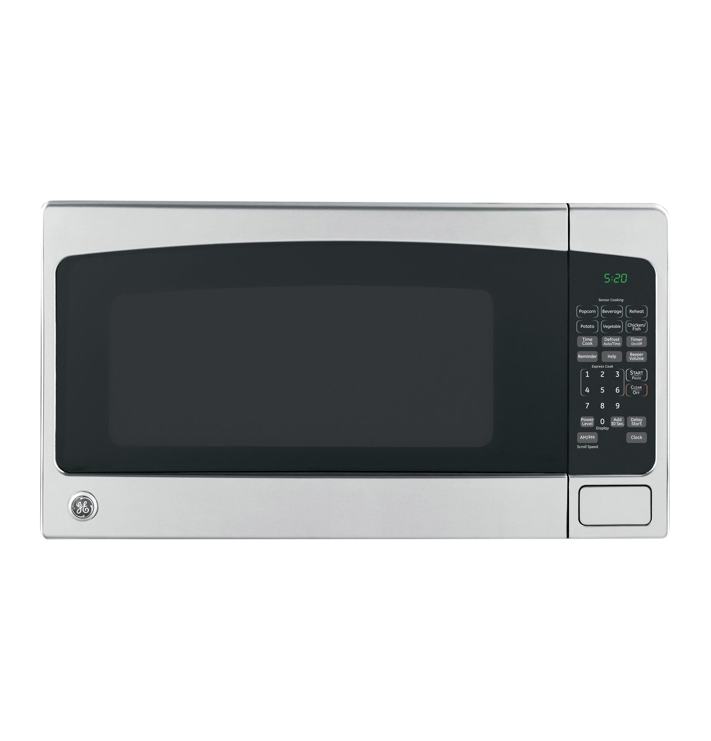 GCST20S1WSS GE® 2.0 Cu. Ft. Capacity Countertop Microwave Oven