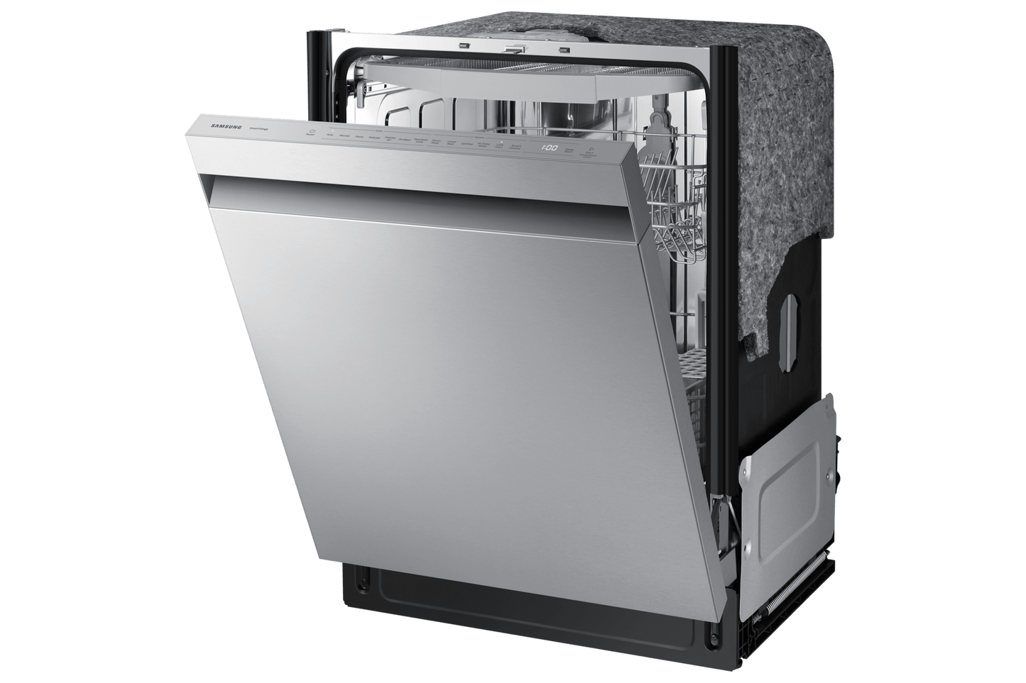 Samsung DW80CG5450SR Bespoke AI Dishwasher with StormWash+™ Autorelease™ Door  Wi-Fi  46dBA