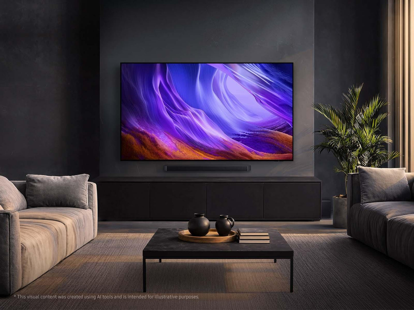 Samsung QN55S85HAEXZA 55 Inch Class OLED S85H 4K 4K Samsung Vision AI Smart TV (2026)