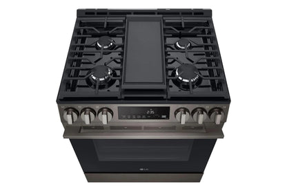 Lg LSGL5833Z 5.8 cu. ft. Smart Gas Slide-in Range with Convection, Air Fry and EasyClean®