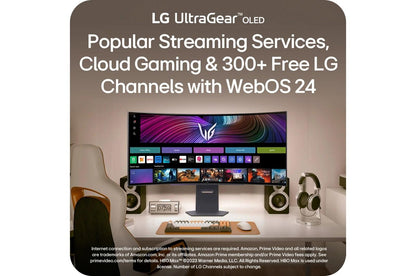 Lg 45GX90SAB 45 Inch UltraGear™ OLED WQHD 240Hz 0.03ms G-Sync Compatible 800R Curved Gaming Monitor with webOS
