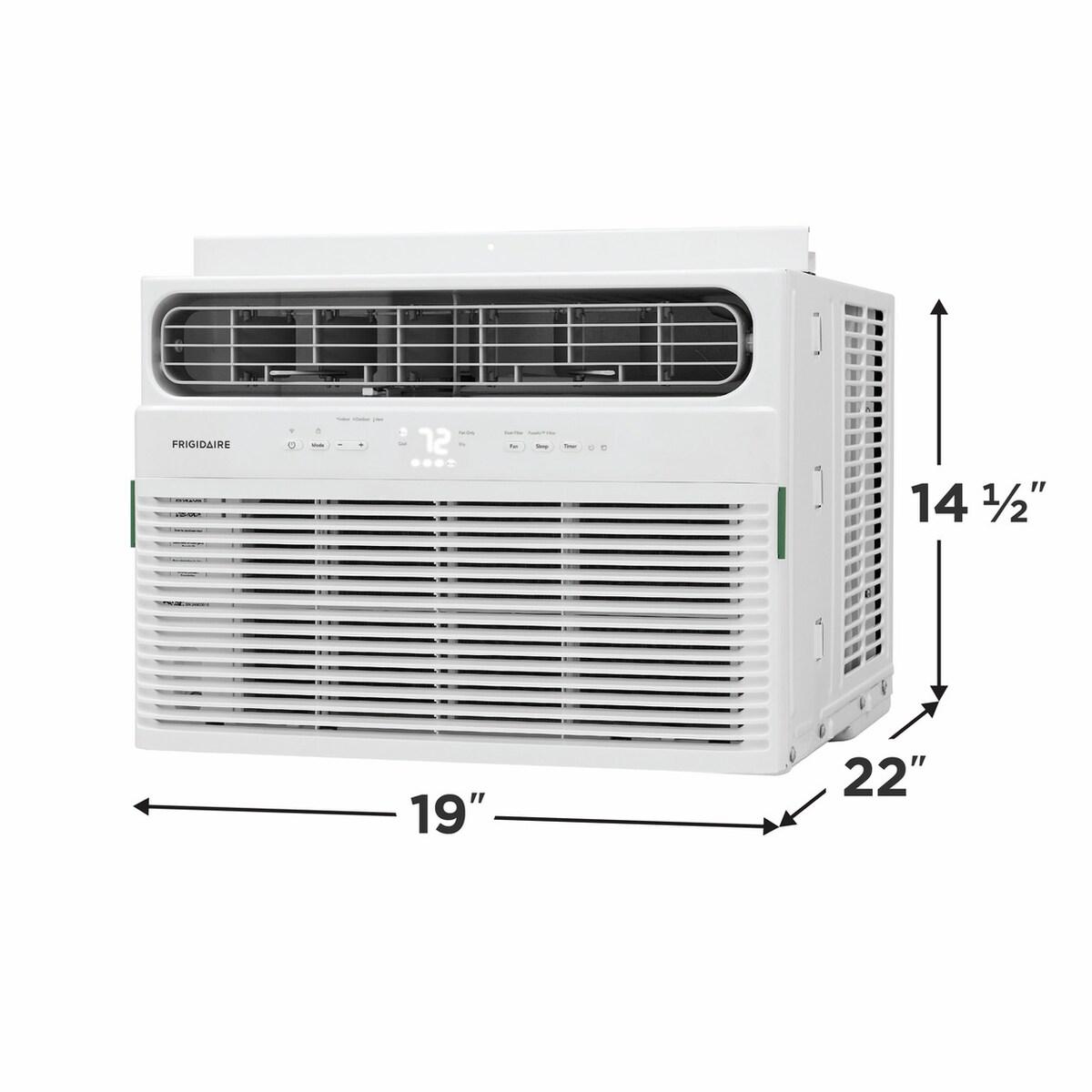 Frigidaire FHWW124TE1 12,000 BTU Window Room Air Conditioner with Wi-Fi