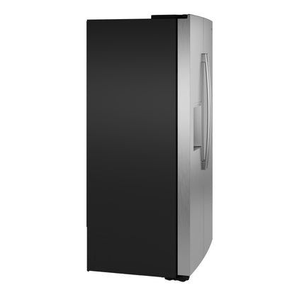 GZS24PYYFS GE® 23.5 Cu. Ft. Counter-Depth Side-By-Side Refrigerator with LED Light Walls and Extra Tall Dispenser
