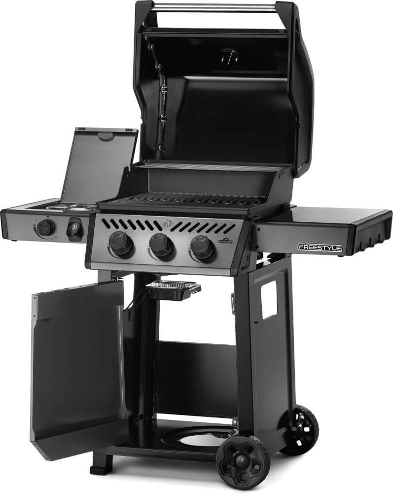 Napoleon Bbq F365DSBPGTECP Freestyle 365 SB with Range Side Burner , Propane, Graphite Grey