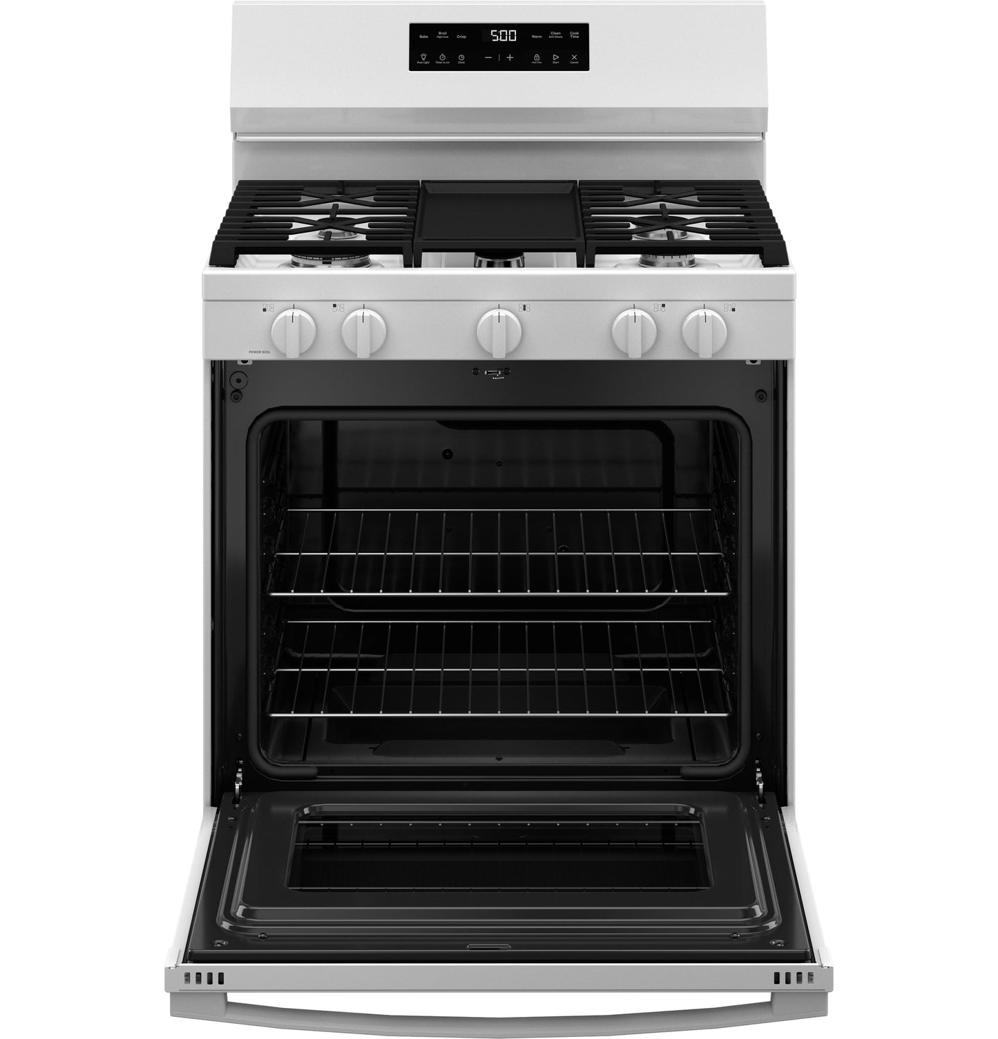 GGF500PVWW GE® 30" Free-Standing Gas Range with Crisp Mode