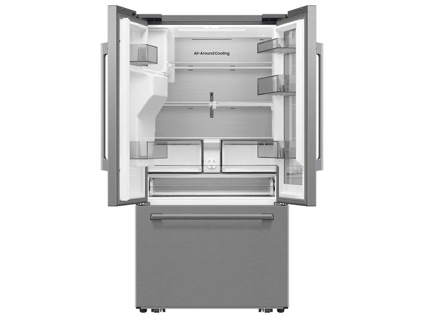 Samsung RF80H30CERAA Bespoke AI 3-Door French Door AutoView™  Zero Clearance Fit  29 cu. ft.