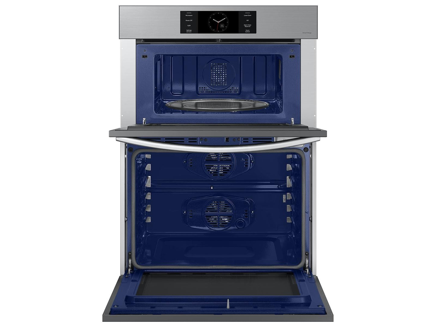 Samsung NQ70CG700DSR Bespoke Combi Wall Oven Dual Convection  Air Fry  1.9 cu.ft. & 5.1 cu.ft.