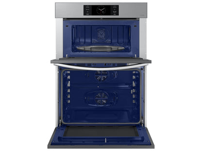 Samsung NQ70CG700DSR Bespoke Combi Wall Oven Dual Convection  Air Fry  1.9 cu.ft. & 5.1 cu.ft.