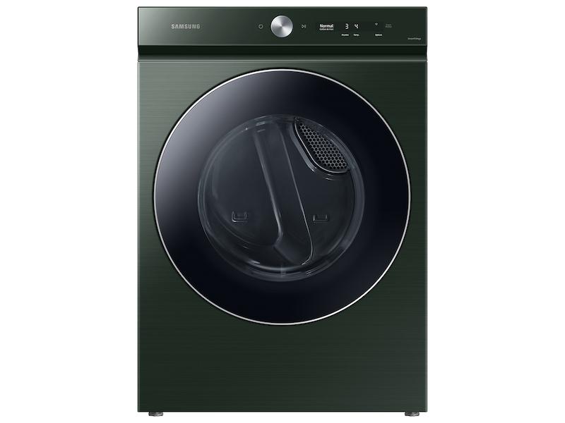 Samsung DVG53BB8900G Bespoke 7.6 cu. ft. Ultra Capacity Gas Dryer with AI Optimal Dry and Super Speed Dry in Forest Green